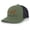 Loden/Black, variant on Canine Collection Chocolate Lab Labrador Retriever Hunting Dog Mens Embroidered Mesh Back Trucker Hat, Cardinal/White