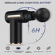 thumbnail image 2 of Mini Massage Gun-Portable 6 Speeds Handheld Muscle Massager with 4 Massage Heads,Home fitness, 2 of 4