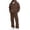 Brown, variant on ASDFVBKG Men's 2 Piece Fleece Tracksuit, Full Zip Hoodie Jacket & Elastic Waist Jogger Pants Casual Athletic Outfit Set Blue 3XL