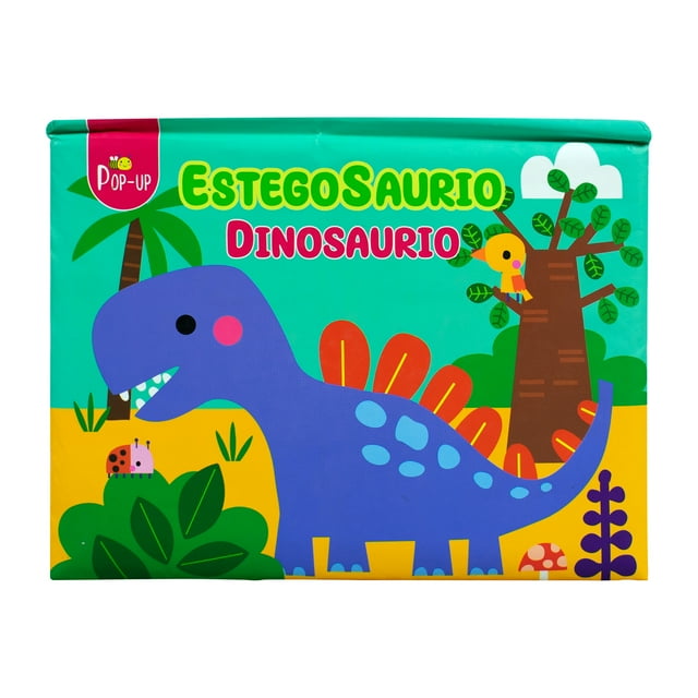 Mini Dino Pop Up Estegosaurio Silver Dolphin Tapa dura 1ra edicion