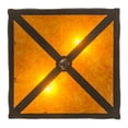 thumbnail image 5 of Meyda Tiffany 23987 Motorcycle 2 Light 14-1/2" Wide Flush Mount Ceiling Fixture - Bronze, 5 of 5