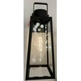 thumbnail image 2 of 82005BK Lark Hugh - 1 Light Large Outdoor Wall Lantern In Transitional Style-25 Inches Tall and 8.5 Inches Wide-Black/Burnished Bronze Finish, 2 of 16