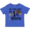 thumbnail image 3 of Inktastic No, This Ain't My 1st Rodeo Cowboy Hat and Lasso Boys or Girls Toddler T-Shirt, 3 of 5