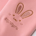 thumbnail image 5 of Hpgjzj Girls Fleece Lined Leggings Cotton Bunny Print Thermal Pants Thick Warm Tights Winter Clothes for Kids, 5 of 6