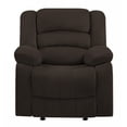 thumbnail image 2 of Home Roots 329369 Contemporary Fabric Chair, Brown - 40 in., 2 of 2