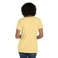 thumbnail image 3 of Hanes V-Neck T-Shirt Women's Garment Dyed Short Sleeve Tee Ringspun Cotton, 3 of 7