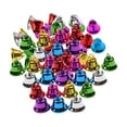 thumbnail image 3 of Tachiuwa 50 Pieces Craft Bells Bells Colorful Pet Bells Pendant Charms Small Bells for DIY Doorbells Jewelry Making Decoration 26MM, 3 of 10
