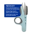 thumbnail image 4 of Westcott 4.5" Thread Snip Craft Cutter, Titanium Bonded, Blue, Craft & Sewing Tool, 1-Count, 4 of 12