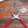 thumbnail image 4 of Kit de herramientas para ojales de 642 piezas Kit de ojales de 1/2 pulgada con 320 ojales, 320 arandelas y alicates para ojales, 4 of 5