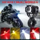 thumbnail image 2 of 2pcs Faros Auxiliares Led Con Estorbo 4 Modo Para Auto Moto, 2 of 8