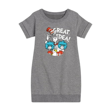

Dr. Seuss - Great Idea - Toddler And Youth Girls Fleece Dress