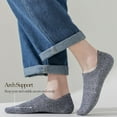 thumbnail image 2 of Mens No Show Socks Cotton Low Cut Short Casual Socks Men With Non-Slip Grips, 12 Pairs/8 Pairs/6 Pairs, 2 of 5