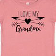 thumbnail image 4 of Inktastic I Love my Grandma heart and arrows Boys or Girls Baby T-Shirt, 4 of 5