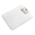 thumbnail image 4 of Clara Clark Bath Mat Bathroom Rug - Absorbent Memory Foam Bath Rugs - Non-Slip, Thick, Cozy Velvet Feel Microfiber Bathrug, Plush Shower, Toilet- Floor Bathmats Carpet - White - Large Size 20"x32", 4 of 5