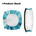 thumbnail image 3 of HELLHERO Marble Pattern Seat & Backrest Covers Reusable Seat & Backrest Cover Set Dust Proof Easy to Use for Outdoors (Blue-green), 3 of 7