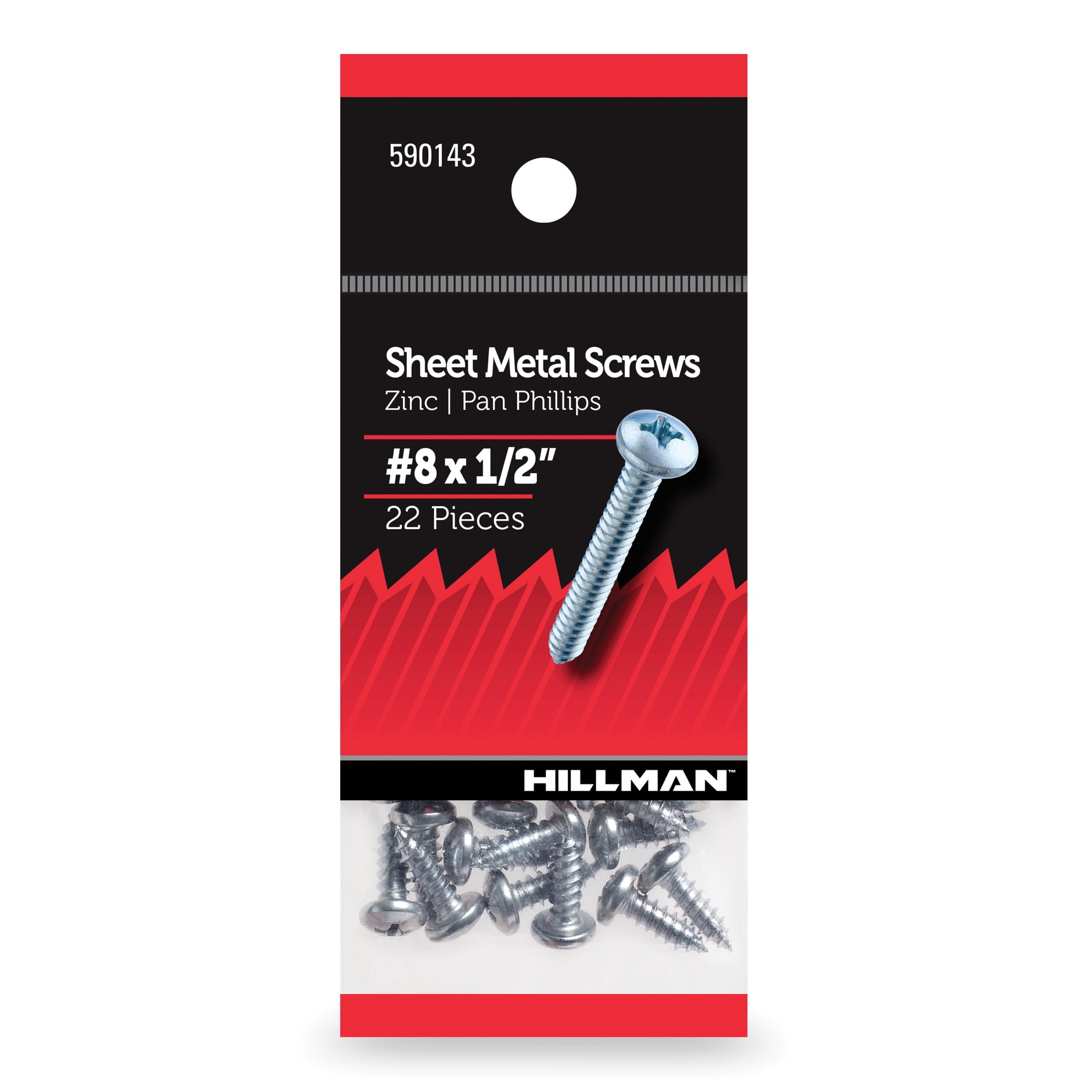 Hillman Sheet Metal Screws 8 X 1 2 Pan Phillips Zinc Plated Steel hillman-sheet-metal-screws-8-x-1-2-pan-phillips-zinc-plated-steel