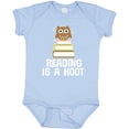 thumbnail image 3 of Inktastic Reading is a Hoot Librarian Girls Baby Bodysuit, 3 of 5