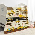 thumbnail image 6 of Trucks Kids Blanket 50"x40", Soft Fleece Construction Vehicle Throw Blankets for Boys Girls, Cute Comfy Throws for Couch Sofa Bed, Cozy Warm Quilt Blanket for Baby Toddler Kids, Birthday Gifts, 6 of 6