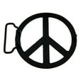 thumbnail image 2 of New Men Women Peace Sign Belt Buckle Symbol Dove Peace-Lover-Keeper Black Metal, 2 of 2