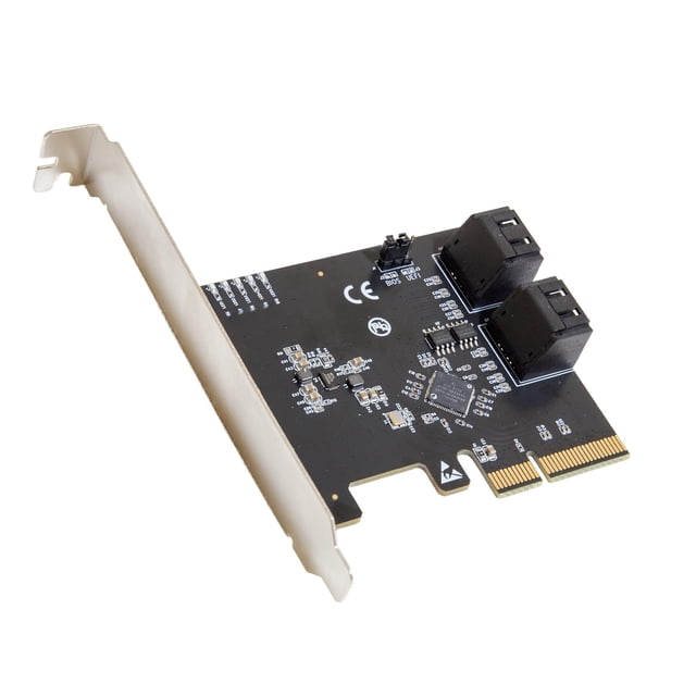 Tarjeta de expansión RAID IO CREST de 4 puertos SATA III a PCI-e x2