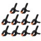 thumbnail image 4 of 10 Uds. Abrazaderas de resorte de 2 pulgadas Clip para carpintería fondo de estudio fotográfico (negro) Likrtyny Para estrenar, 4 of 9