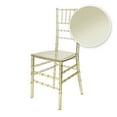 thumbnail image 3 of Clear Gold Champagne Resin ThinVisible Chiavari Chair, 48 Chair Bundle by Chivari, 3 of 7