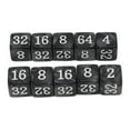 thumbnail image 1 of 30PCS Number  Set, Lightweight Durable Plastic, Versatile Educational Tool With 2x Multiplier Even Numbers For Teaching Board Games, Ideal For Home Or School, 1 of 8