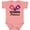 Mauve, variant on Inktastic Pickleball Princess Girls Baby Bodysuit