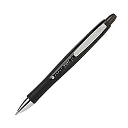 - Office Depot Super Comfort Grip Retractable Ballpoint Pens, 0.5 mm, Fine Point, Black Barrel and Ink, 12 pk, AH534-BL