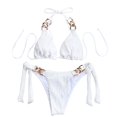 thumbnail image 1 of Eashery Womens Swimsuits Two Piece Hight Waist Womens Swimsuit White S, 1 of 4
