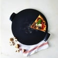 thumbnail image 2 of Emile Henry 14" Round BBQ Ceramic Smooth Pizza Stone Bakeware, Charcoal, 2 of 7