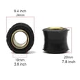 thumbnail image 4 of 4X10mm Rubber Shock Absorber Suspension Bushes Brush for Quad Dirt Bike ATV, 4 of 7