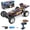 124007, variant on WLtoys 144001 RC Car, 4WD 2.4GHz 60km/h High Speed Remote Control Car Off-Road RC Trucks, 1:14 Scale RC Buggy with RTR Aluminum Alloy Chassis 550 Motor