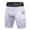 White, variant on Compression Shorts Men Underwear For Men Running Shorts Workout Men's Compression Running Shorts With Perfect Pocket Boxer Athletic Workout Underwear