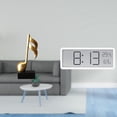 thumbnail image 2 of Figura de escritorio,Escultura de nota musical para escritorio,oficina,decoración del hogar,Reloj de pared digital,Reloj de pared digital multifuncional para oficina,Reloj de escritorio de, 2 of 8