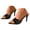 Black, variant on Kitten Heels for Women 3.14 Inch Open Pointed Toe High Heeled Sandals Slip on Stiletto Pumps Sexy Dressy Mules for Wedding Prom Party Size 6-10 Silver