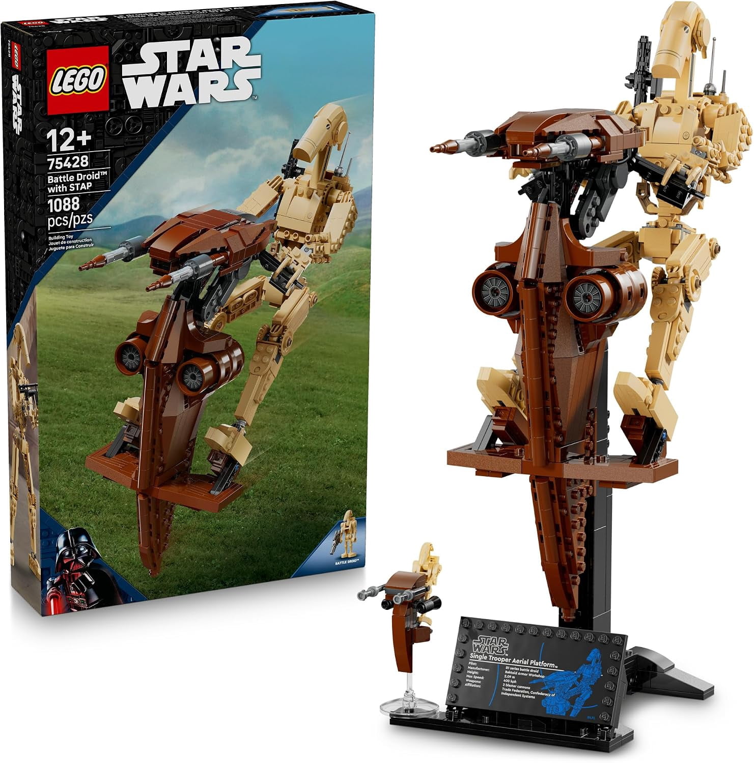 LEGO, Star Wars Ahsoka Ghost and Phantom II, 75357, 1394 Pieces
