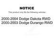 thumbnail image 2 of TOR Front Lower Suspension Ball Joint TOR-K7393 for Car Dodge Dakota Durango RWD, 2 of 2