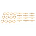thumbnail image 1 of DIY Necklace Bracelet Jewelry Making Stainless Steel Toggle Clasps Bar Set Toggle Connectors Gold, 1 of 14