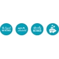 thumbnail image 2 of Darling Souvenir 190 Pcs Retirement Party Favor Stickers chocolate Candy Labels-Turquoise Blue, 2 of 2