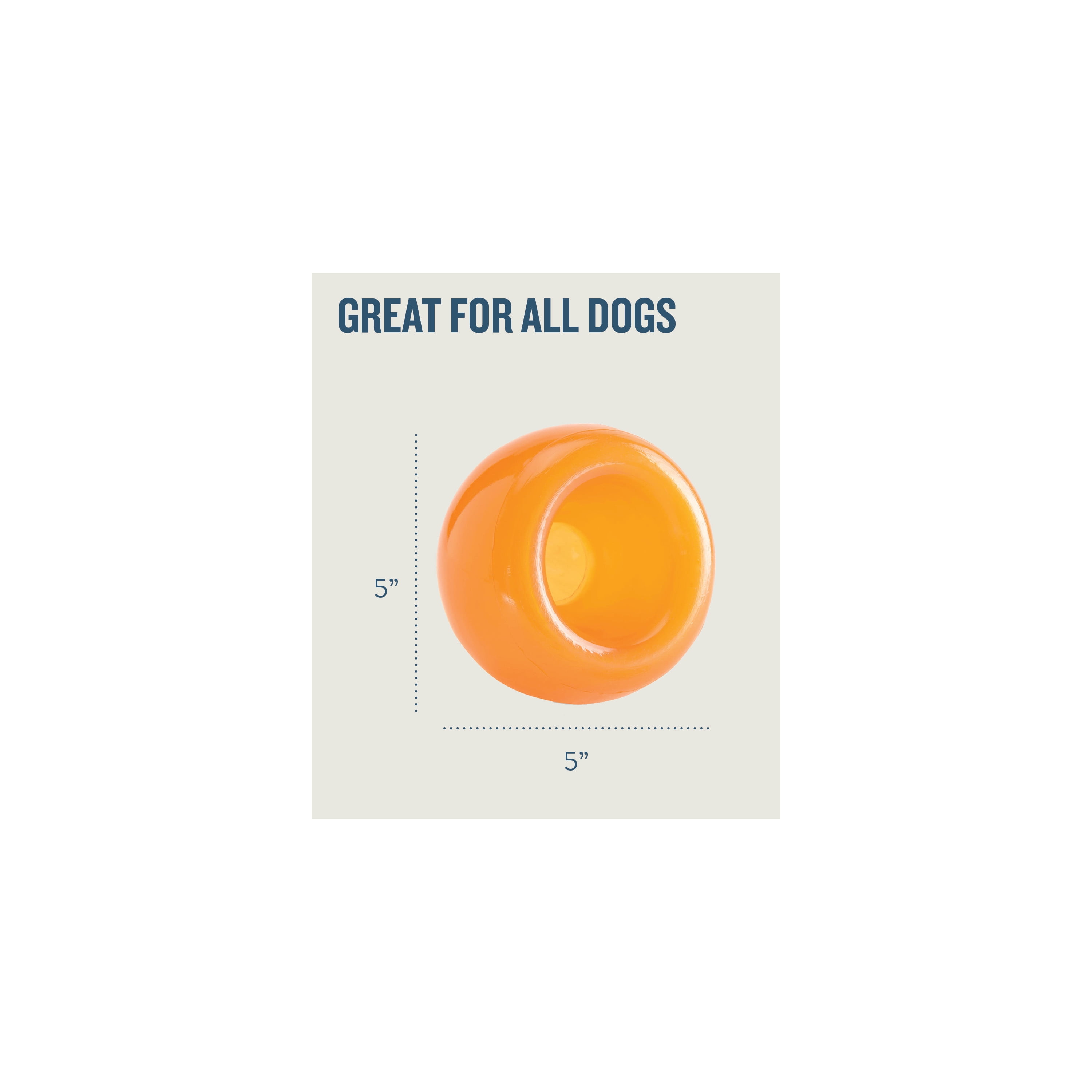 PLANET DOG, Orbee-Tuff Snoop Interactive Toy in Orange (5) (Immediate  Ship)
