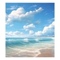 thumbnail image 6 of Blue Sky and Sea Magnetic Dishwasher Cover Magnet Refrigerator Dishwashers Sticker Kitchen Decorative Art Panel Decal 23"x26", 6 of 6