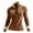 Brown, variant on 1/4 Zip Pullover Womens Winter Faux Suede Patchwork Sweater Tops Pocket Fuzzy Fleece Lapel Stand Collar Sweatshirt (XL, Gray)