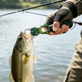 thumbnail image 5 of Multifunctional Aluminum Fish Lip Gripper with Built-in Scale, Heavy Duty Fishing Grabber Tool for Freshwater & Saltwater Fishing (Green), 5 of 5