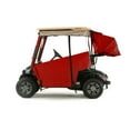 thumbnail image 2 of EZGO TXT48 Golf Cart PRO-TOURING Sunbrella Track Enclosure - Red, 2 of 2