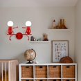 thumbnail image 4 of Appliques Murales Intérieures Créatives LED pour Chambre à Coucher Dessin Animé Petites Personnes Balançoire Lampe Murale Mini Poupée Réglable Appliques Murales Éclairage Décor Métal Lampes de Chevet Modernes 1xe26 (Noir, 4 of 7