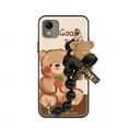 thumbnail image 6 of KBS-Phone Case For Nokia C110 4G, Anti-knock cute Dirt-resistant Skin-friendly feel silicone Cartoon protective case Bear bracelet soft case Back Cover Waterproof Simplicity, 6 of 9