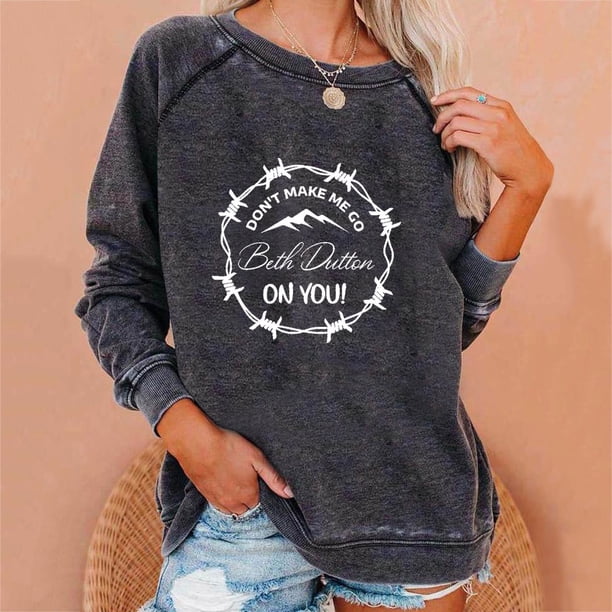 Puntoco moda mujer manga larga cuello redondo blusa estampada otoño casual pulóver tops Puntoco Puntoco-5404