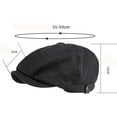 thumbnail image 2 of CoCopeaunts Newsboy Cap Spring Autumn Flat Cap Men Vintage Artist Painter Beret Hat Retro Octagonal Newsboy Hats for Women, 2 of 7