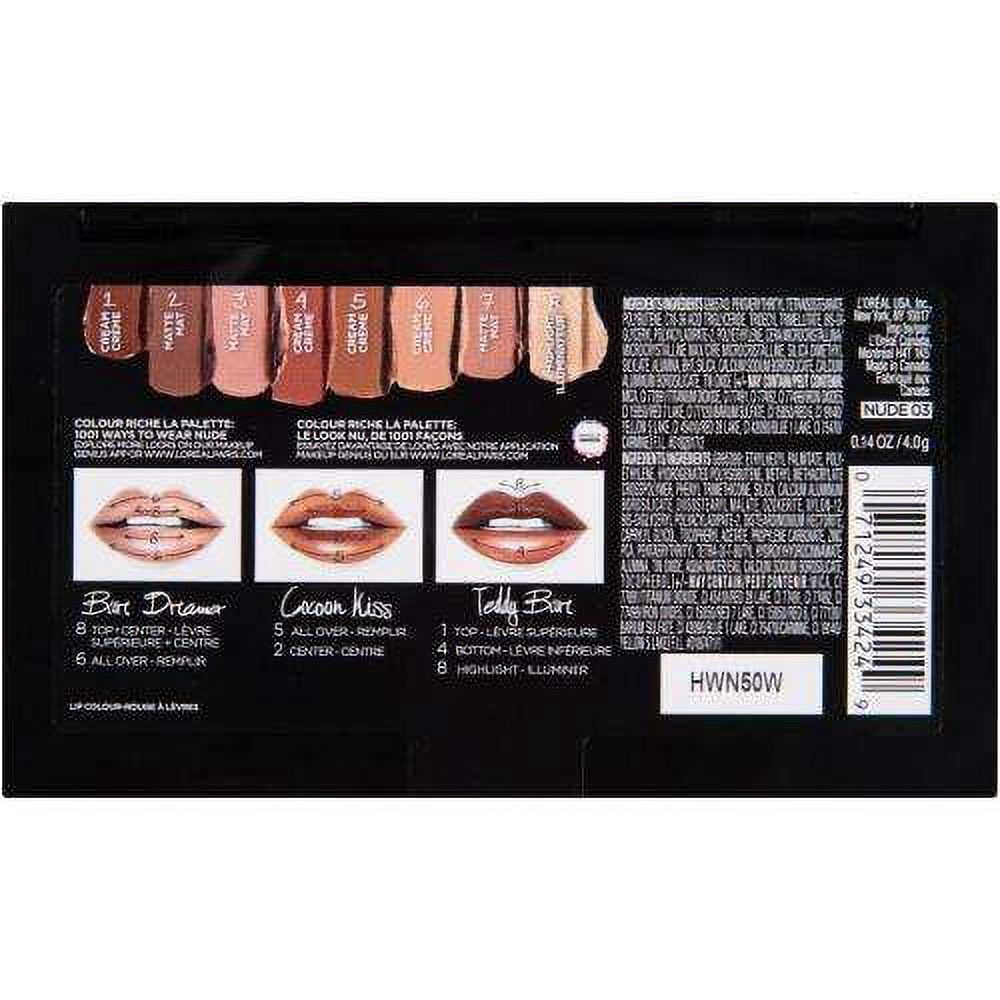 L'Or&eacute;al Paris Colour Riche La Palette Lip